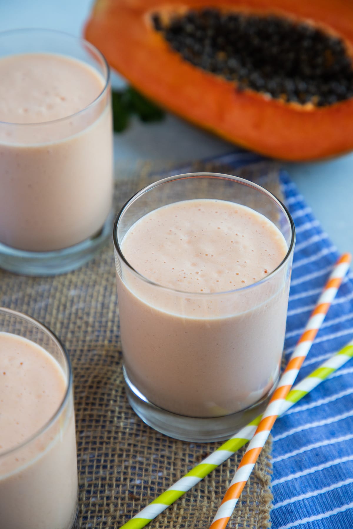 Papaya Milkshake Recipe (Batido de Lechosa) - My Dominican Kitchen