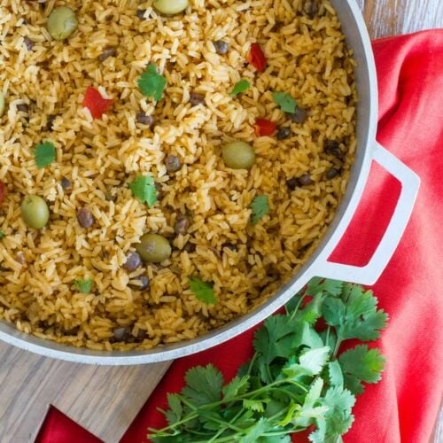 Puerto Rican Rice (Arroz con Gandules)