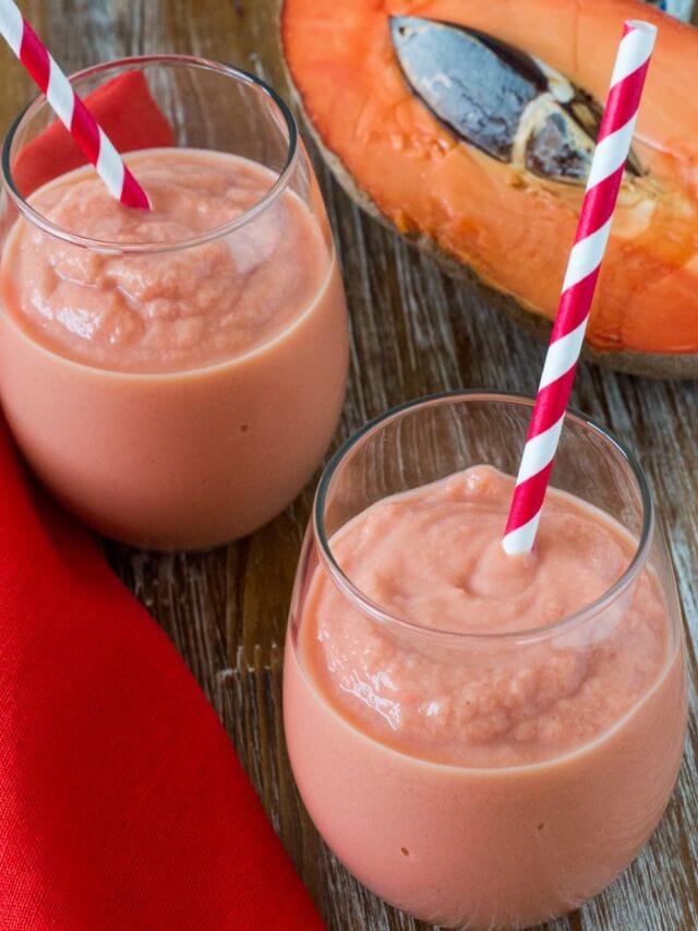 How To Make Healthy Mamey Smoothie Story - My Dominican Kitchen