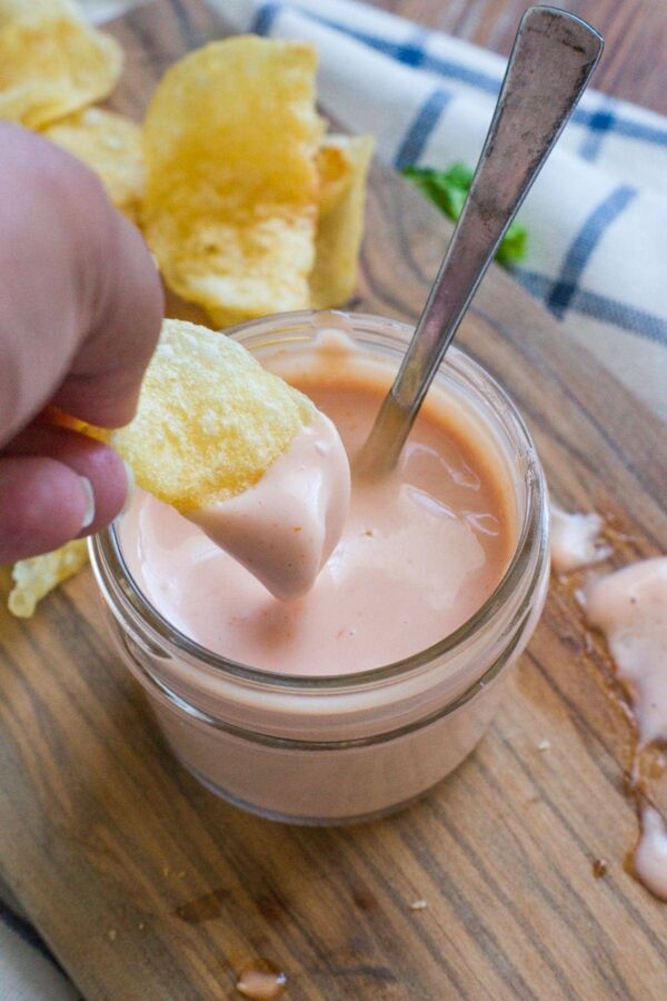 Easy Mayo Ketchup Sauce (Pink Sauce) My Dominican Kitchen