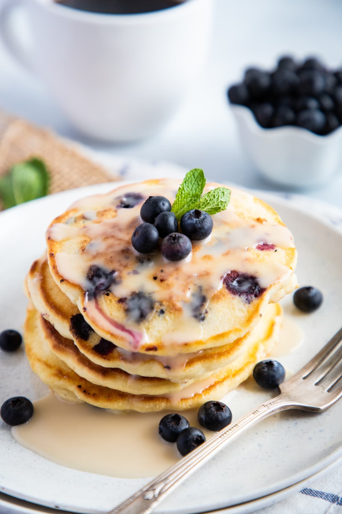 Easy Blueberry Pancakes-image