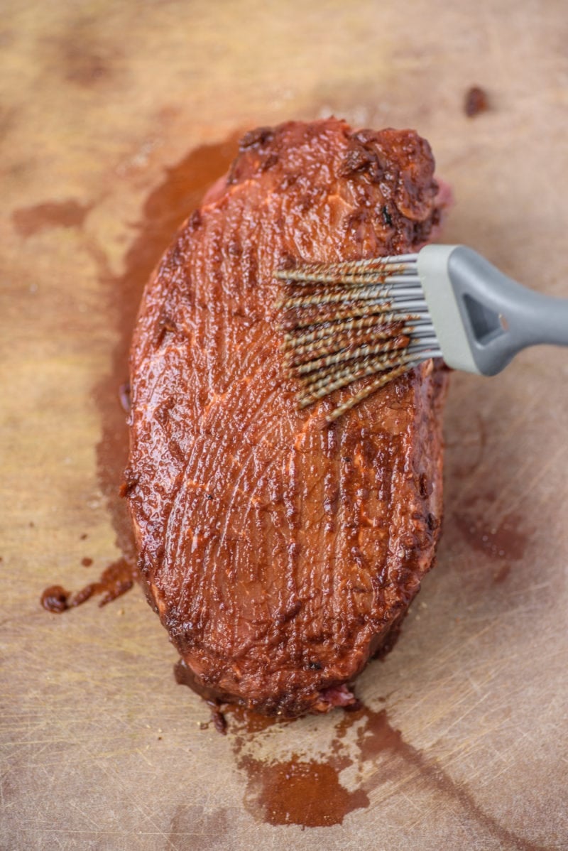 Bistec aderezado con Adobo de Chipotle