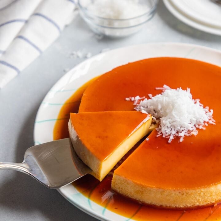 Coconut Flan Recipe (Flan de Coco) - My Dominican Kitchen