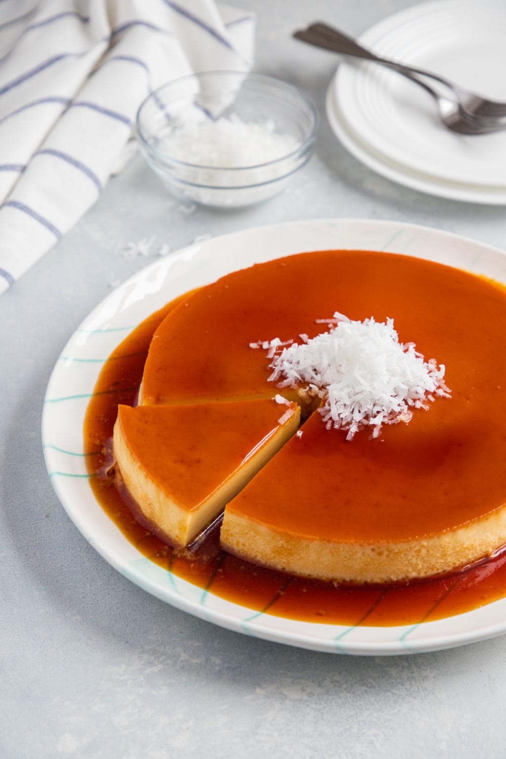 Coconut Flan Recipe (Flan de Coco) - My Dominican Kitchen