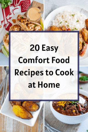 Easy Comfort Food Recipes Collage