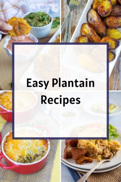 Plantain Recipes Ideas from Smartlittlecookie.net