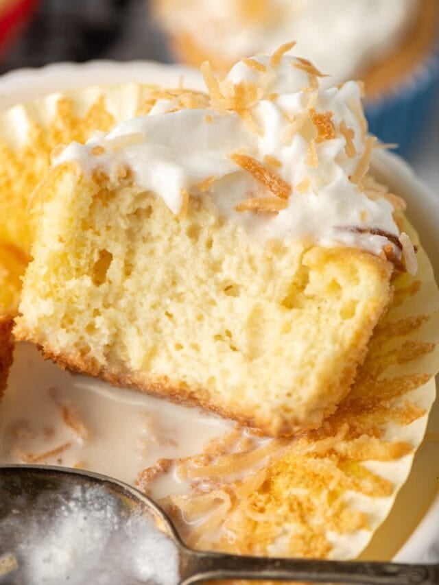 Coconut Tres Leches Cupcakes A Taste of the Tropics My Dominican Kitchen