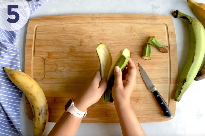 How to Peel and Cook Plantains My Dominican Kitchen