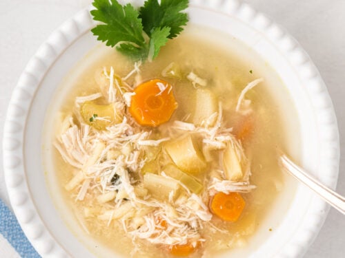 Yuca Noodle Soup