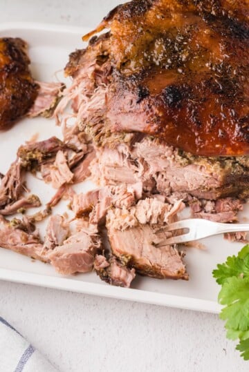 Slow Cooker Roasted Pork Shoulder (Pernil) | My Dominican Kitchen