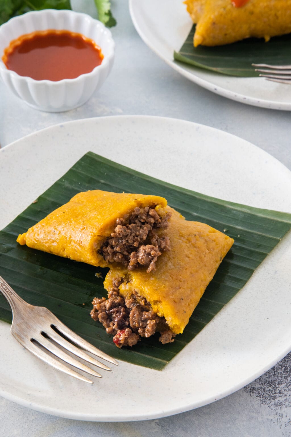 Pasteles en Hoja (Dominican Plantain Leaf Pockets) - My Dominican Kitchen