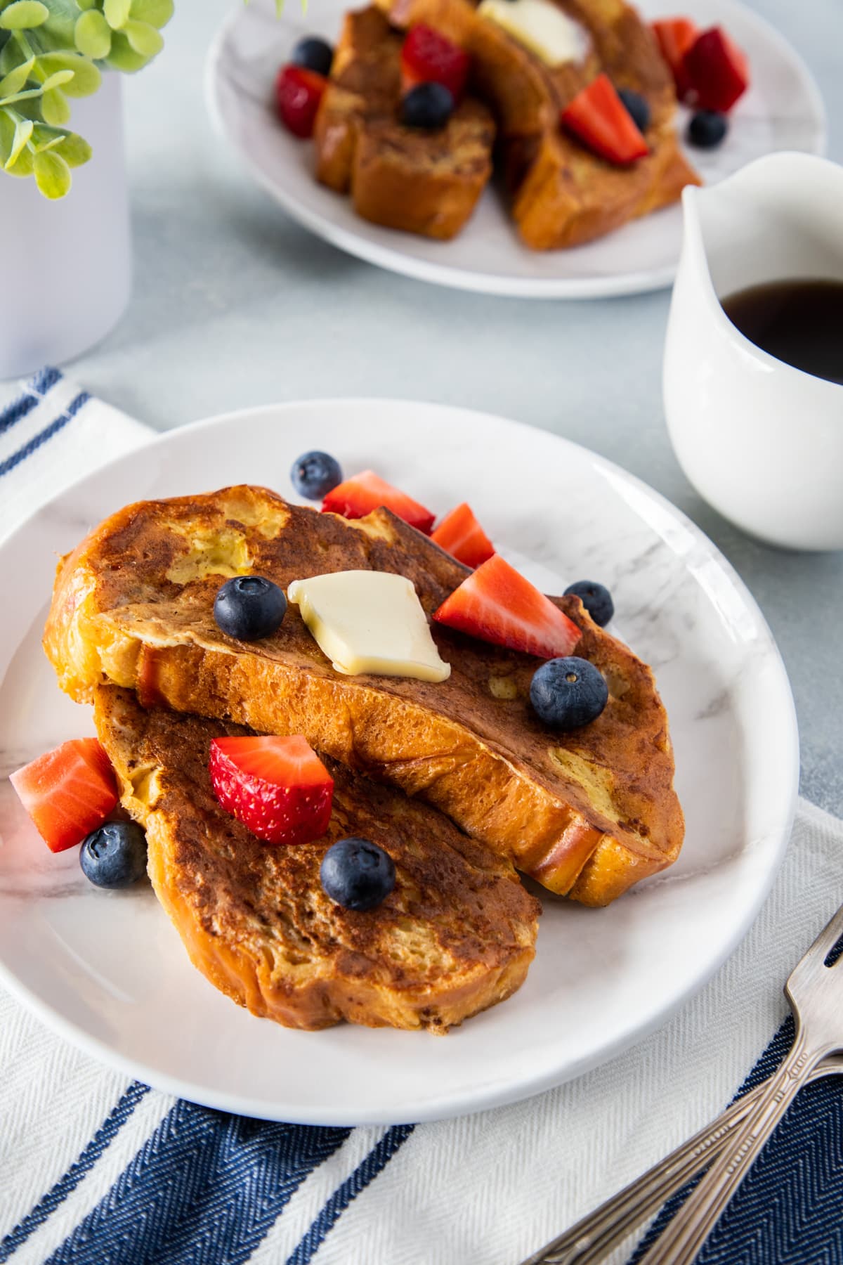 Challah Bread French Toast - My Dominican Kitchen
