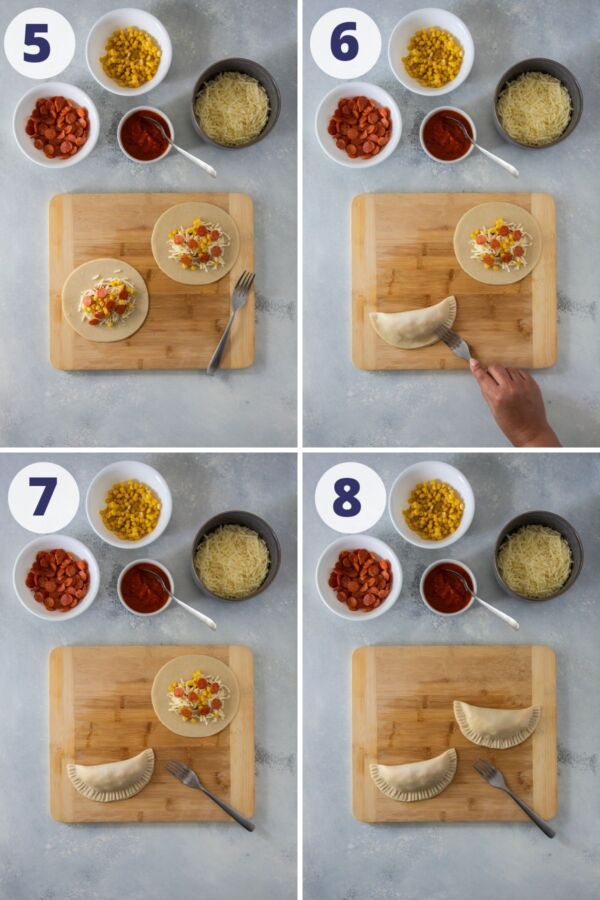 Pepperoni Pizza Empanadas (Empanada de Pizza) My Dominican Kitchen