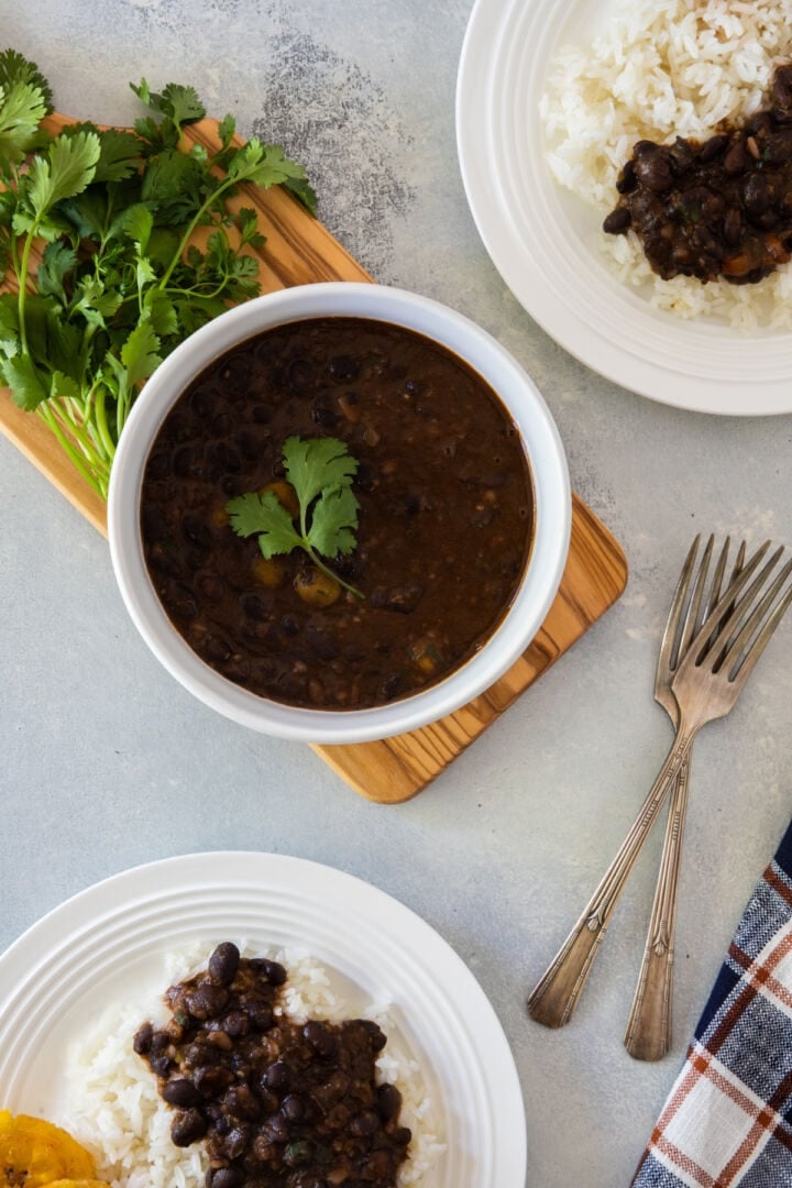 Dominican Black Bean Stew My Dominican Kitchen