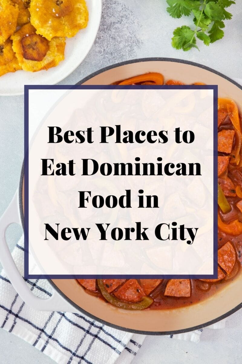 Best Places to eat Dominican Food in NYC Graphic